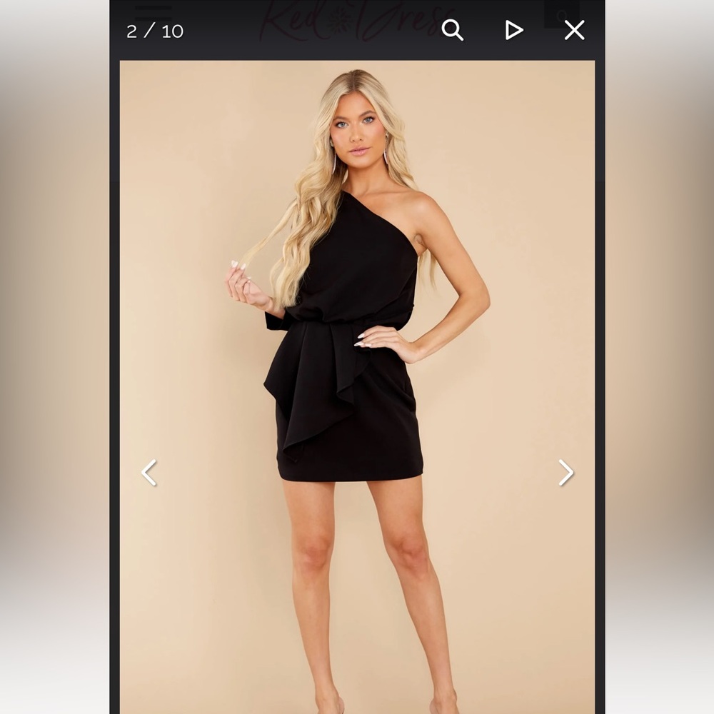 Black cocktail dress. Brand new